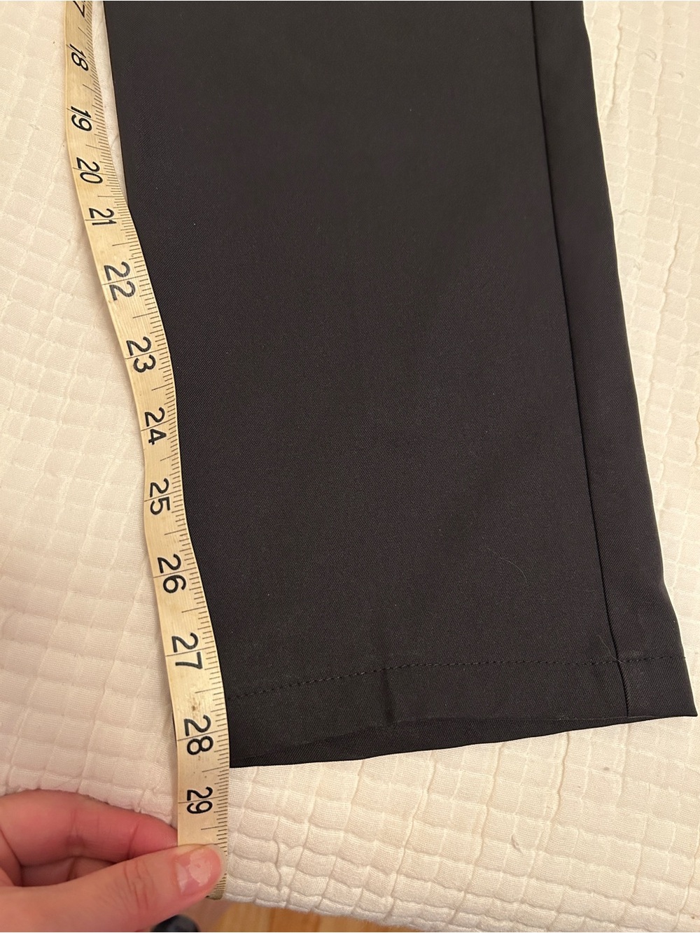 Vuori Very Dark Grey/Almost Black Chinos - Slim Straight Men’s Pants - Picture 2 of 9